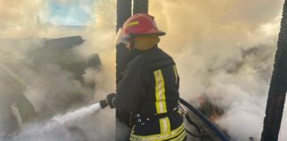 Рятувальники ліквідували пожежу у селі Романівка Рятувальники ліквідували пожежу у селі Романівка