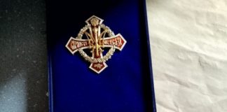 Бердичівський волонтер Віталій Ніколаєнко отримав почесну нагороду – Орден “За вірність присязі” Бердичівський волонтер Віталій Ніколаєнко отримав почесну нагороду