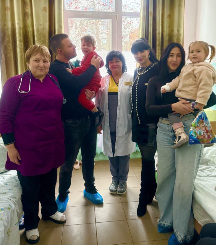 Новорічне диво для маленьких пацієнтів Бердичівської міської лікарні від Наталії Онуфрієнко