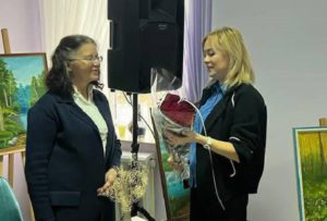 Відбувся літературно-мистецький вернісаж Валентини Козачук