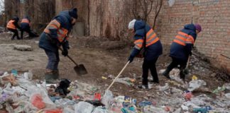 МКП «Бердичівкомунсервіс» щодня забезпечувало чистоту вулиць на початку березня У Бердичеві
