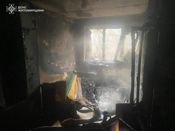 У Бердичеві під час пожежі в квартирі загинула жінка  