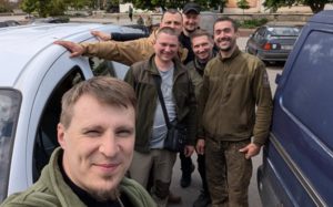 Бердичівські волонтери та Богдан Коляда