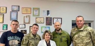 Наталія Семенюк зустрілася з гармашами ЗСУ Наталія Семенюк зустрілася з гармашами ЗСУ