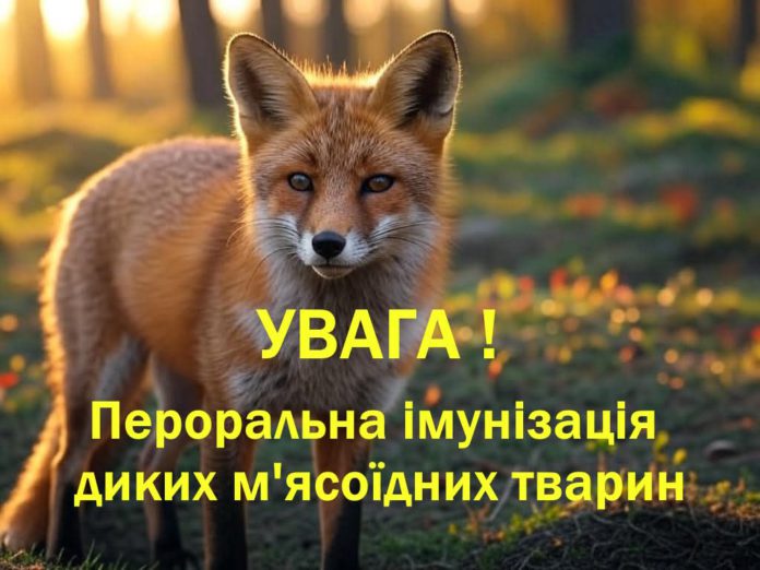 Стосовно пероральної імунізації диких м'ясоїдних тварин проти сказу