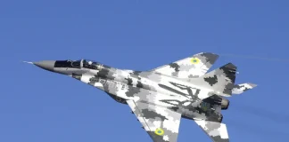 Український літак збив «Шахеда» біля Бердичева: мешканці мікрорайону стали свідками Український літак збив «Шахеда» біля Бердичева