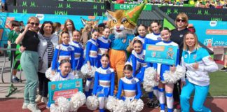 Браво, чемпіонки! Бердичівська гімназія №17 здобула першість у чирлідингу Браво, чемпіонки! Бердичівська гімназія №17 здобула першість у чирлідингу