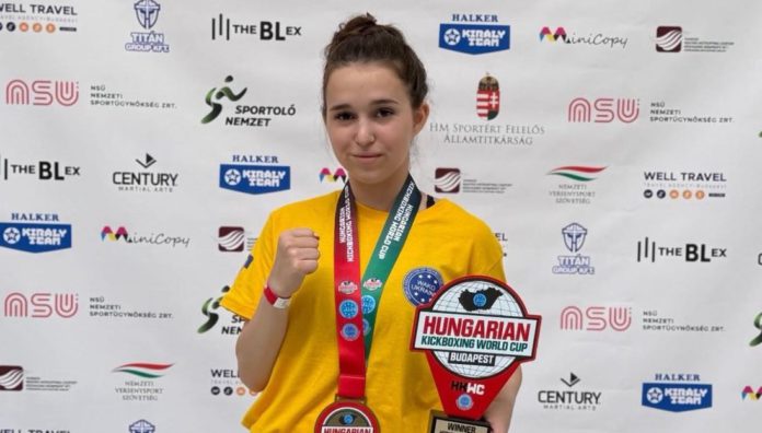 Залізна леді Бердичівщини Олександра Піпа виграла у Kickboxing World Cup