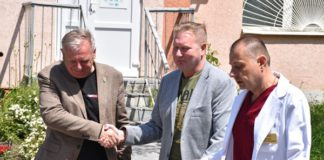 Бердичів зустрічав друзів з Естонії у лікарні: гарні результати! Бердичів зустрічав друзів з Естонії у лікарні: гарні результати!
