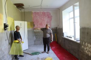 У селі Мирославка триває масштабний ремонт амбулаторії