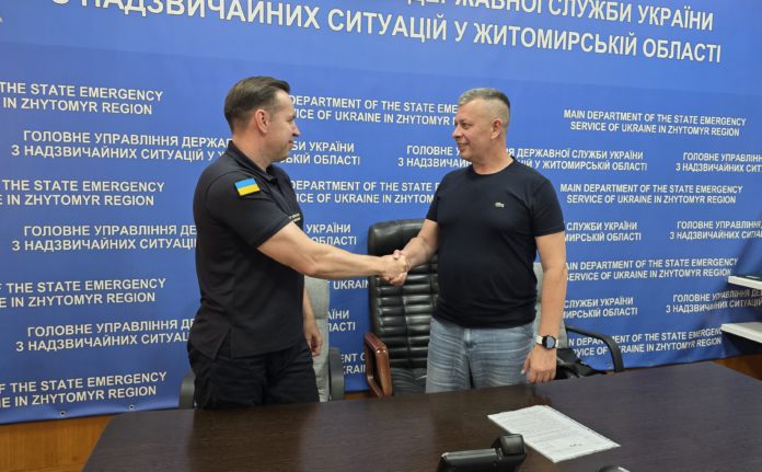 Бердичівська міська комунальна пошуково-рятувальна служба на воді успішно пройшла державну атестацію