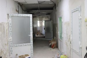У селі Мирославка триває масштабний ремонт амбулаторії