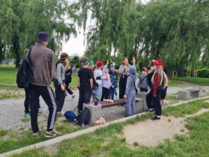 У Бердичеві пірати захопили пляж та станцію рятувальників