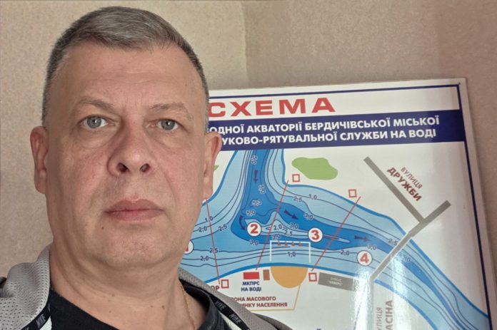 Валерій Шелепа нагадав про небезпеку купання в нетверезому стані