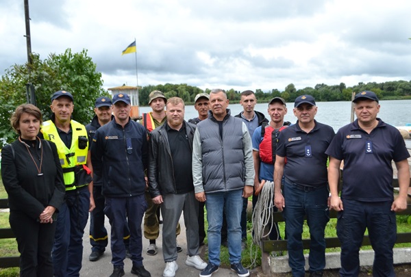 У Бердичеві відбулися навчання з рятування людини на воді за участі МКПРС, ДСНС та швидкої допомоги