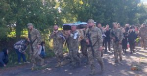 Швайківська громада провела у засвіти Олександра Курячого