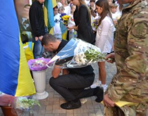 У Бердичеві відкрили меморіальну дошку на честь Героя України Андрія Приймаченка
