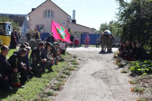 Дмитро Дячук, Швайківська громада, прощання з Героєм, прикордонник України, патріот України, трагічна втрата, Мирославка, Житомирський прикордонний загін, Герой України, Вовчанськ, Костянтинівка, пам’ять захисника, військова служба.