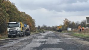 Відновлення покриття на трасі Бердичів-Скраглівка