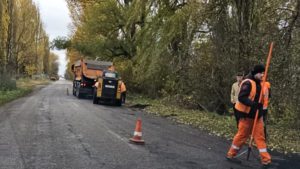 Відновлення покриття на трасі Бердичів-Скраглівка