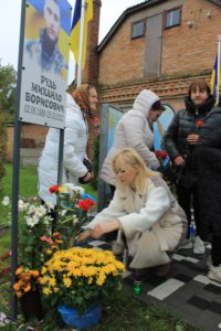 Відкриття Алеї Слави в Половецькому