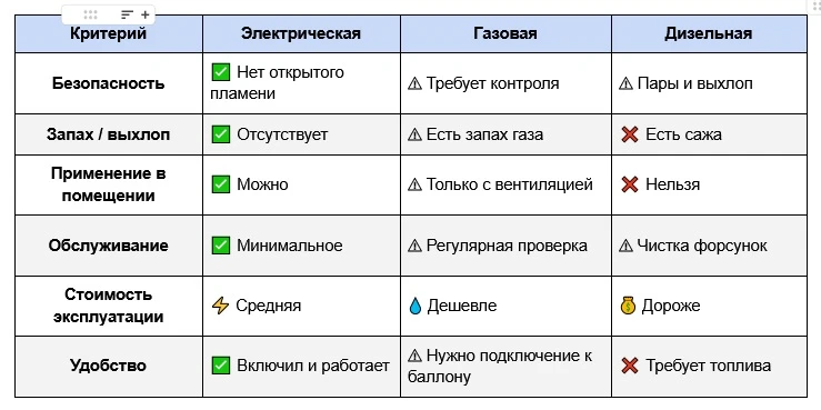 Электрическая тепловая пушка: как выбрать и использовать безопасный обогреватель для помещения
