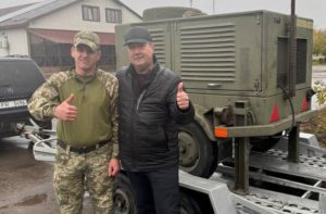 Райгородоцька громада передала генератор військовій частині А4053