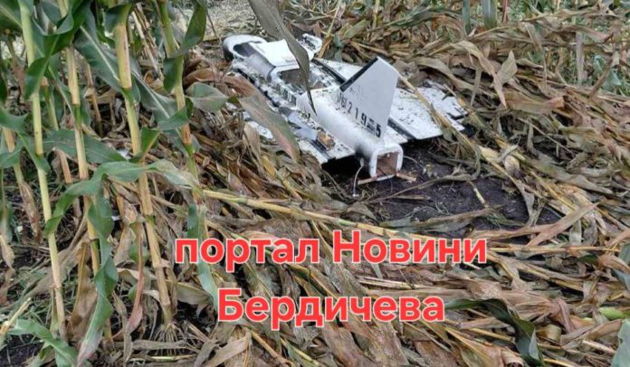 Збиті російські дрони 