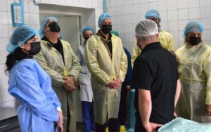 Естонські експерти з розвитку відвідали Бердичівську лікарню