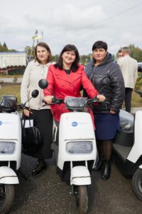 Електроскутери для Соцпрацівників Бердичівщини