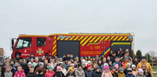 Райгородоцька громада вчить дітей безпеці: поліція + ДСНС у Маркушах Райгородоцька громада вчить дітей безпеці