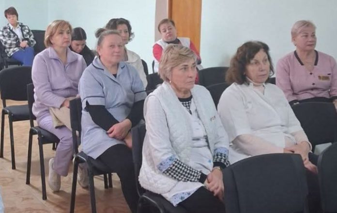Семінар Держпраці в Бердичівській лікарні: як правильно діяти медикам при нещасних випадках на виробництві 