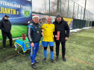Футболісти на полі