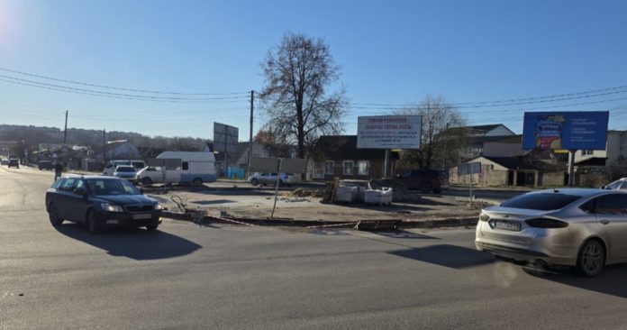 У Бердичеві будують кільцевий рух