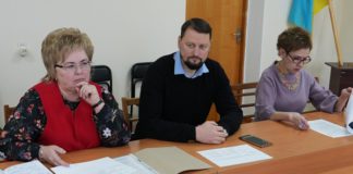 Підсумкове засідання Координаційної ради з української ідентичності в Бердичеві Богдан Коляда й Олена Петрівська