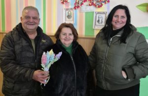 Наталія Семенюк і волонтери