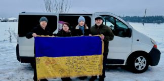Семенівська громада отримала гуманітарну допомогу з Франції Наталія Семенюк та волонтери
