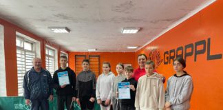 Переможці шкільної ліги з настільного тенісу в Бердичеві: «Територія 12» здобула золото! Переможці шкільної ліги