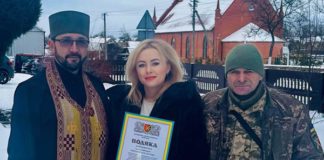 Захисники 68-ї окремої єгерської бригади відвідали Гришковецьку громаду з різдвяними вітаннями та подякою Захисники 68-ї окремої єгерської бригади у Гришківцях