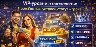 Title: VIP-статусы: ПариВин и привилегии игрока по уровням ПариВин