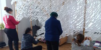 Плетіння маскувальних сіток у Швайківська громада 2026: волонтери підтримують ЗСУ Маскувальні сітки