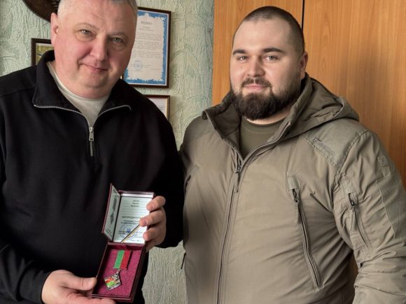 Самчик отримав нагороду