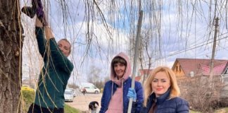 Весняне прибирання в Гришковецькій територіальній громаді: спільна толока Толока у Гришковецькій громаді