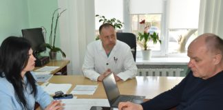 Капітальний ремонт операційного блоку Бердичівської міської лікарні за кошти Естонії Костянтин Гінгуляк на зустрічі