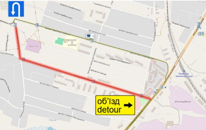 Бердичів карта