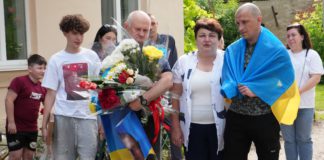 Євген Климчук повернувся з російського полону до Бердичева Повернення з полону
