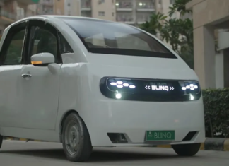 Blinq Mobility дебютував в Індії: новий електромобіль із системою швидкої заміни батарей нове авто