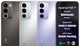 Realme P4R 5G офіційно представили: новий смартфон отримав батарею на 8000 мА·год новий смартфон