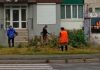 Щоденна праця комунальників Бердичева: як підтримують чистоту фонтанів, вулиць і скверів Працівники Бердичівкомунсервіс прибирають