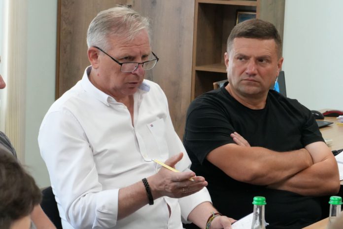 Сергій Орлюк на зустрічі